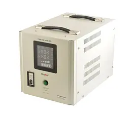 Джерело безперебійного живлення з правильною синусоїдою Step4Net UPS-800VA 500Вт, LCD, 12V під зовнішній АКБ, заряд 10A - мініатюра 3
