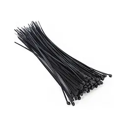 Хомут кабельний безгалогенний чорний Courbi 390x4.8 мм, 100 штук (94-00219)