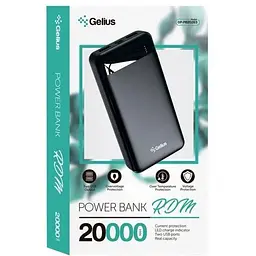 Портативна батарея Gelius Pro RDM GP-PB20263 20000 mAh Black - мініатюра 5