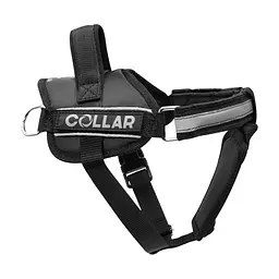 Шлея для собак Dog Extreme Police N1 35-45 см чорна (07041) - мініатюра 2