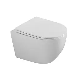 Комплект: Унітаз Mixxus Premium Ellipse-SET-2102 система змиву Tornado 3.0+ Інсталяція Koer KT-0404 + панель KT-0604-01 chrome MP6690, Білий - мініатюра 10