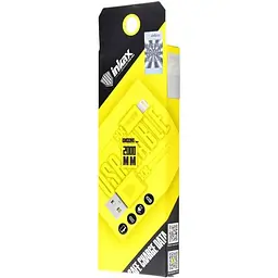 Кабель Inkax CK-08 Lightning cable 2m Yellow - мініатюра 2