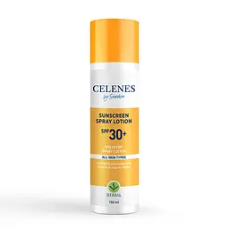 Сонцезахисний спрей-лосьйон SPF 30+ Celenes 150 мл