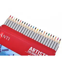 Набір художніх кольорових олівців Santi Highly Pro 24 шт. (742391) - мініатюра 2