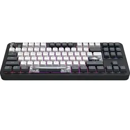Клавіатура Dark Project ALU87 Bushido, Black/White, ENG/UA, USB, RGB підсвічування, кабель 1.8 м, 87 кнопки (DPKB_BUSHIDO_87_ANSI_UA) - мініатюра 2