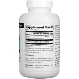 Гуарана Source Naturals Guarana Energizer 900 мг 200 таблеток - мініатюра 2