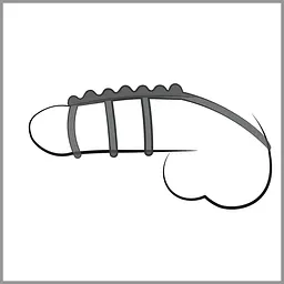 Ерекційні кільця Bad Kitty Cock Ring чорні - мініатюра 8