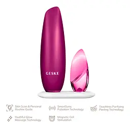 Безконтактна магнітна пілінг-маска GESKE Touchless Magnetic Peeling Mask 5 в 1 бузкова - мініатюра 2