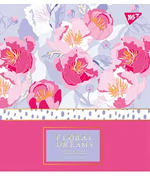 Набір зошитів Yes Floral dreams А5 в клітинку 18 аркушів 10 шт. (765182) - мініатюра 5