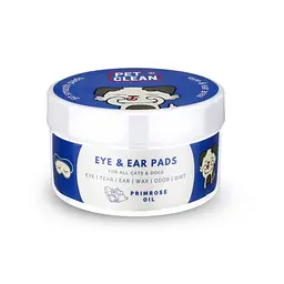 Вологі серветки Pet Clean PET EYE/EAR WIPES для гігієни очей та вух домашніх тварин 50 шт. (арт.CCPE50)