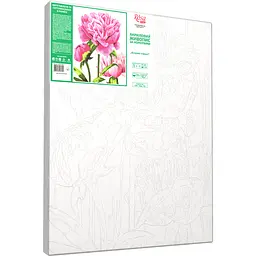 Картина за номерами Rosa Start Яскраві півонії 35x45 см - мініатюра 2