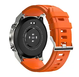 Смарт-годинник Oukitel BT-50 IP68 AMOLED Silver-Orange - мініатюра 3