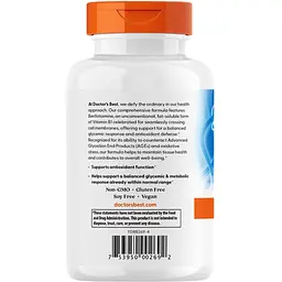 Бенфотіамін Doctor's Best Benfotiamine with BenfoPure 150 мг 360 веганських капсул (DRB-00269) - мініатюра 3