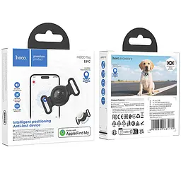 Трекер Hoco E91C Tiger для ошейника 230 mAh White - мініатюра 4