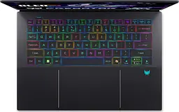 Ноутбук Acer Predator Triton 14 AI PT14-52T (14.5 2.8K OLED Touch 120 Hz, Intel U9 288V, 32 GB, 1 TB, RTX 5070, W11H) Charcoal Black (NH.U0GAA.002) - мініатюра 4