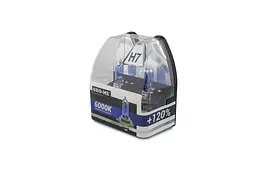 Комплект галогенових ламп Sho-Me H7 4300K +120 (2 шт) - мініатюра 3