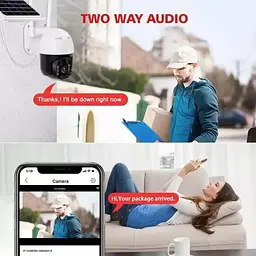 Поворотна погодозахисна сонячна камера безпеки Grand 4G solar cam 1080P - мініатюра 7