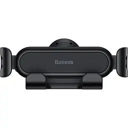 Автотримач Baseus Stable Gravitational Car Mount Lite Air Outlet Version Black (SUWX010001) [134769] - мініатюра 1