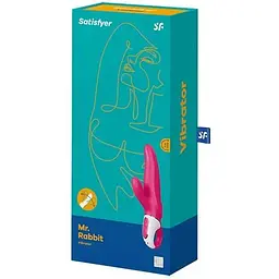 Потужний вібратор-кролик Satisfyer Vibes Mr. Rabbit - мініатюра 3