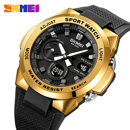 Наручний годинник чоловічий 2105GD Gold Skmei acs0030282 - мініатюра 2