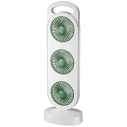 Настільний вентилятор Three Head Fan 1200 mAh Green Epik teh0029512