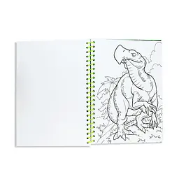 Розмальовка Moxy Dinosaur Expedition з наліпками та олівцями 30 аркушів (961029) - мініатюра 3