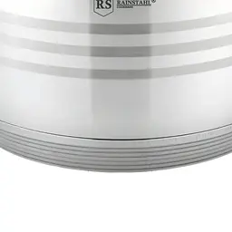 Каструля з кришкою Rainstahl RS-CS-2119-24 24 см 6.5 л сріблястий - мініатюра 4