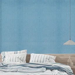 Самоклеючі шпалери Sticker Wall 2800х500х1.5 мм Блакитний з білим YM-03 SW-00001326 - мініатюра 6