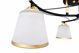 Люстра класична золото LK-745C/3 E27 FG+BK - мініатюра 3