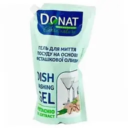 Бальзам для миття посуду DONAT 1л Фісташкова олива