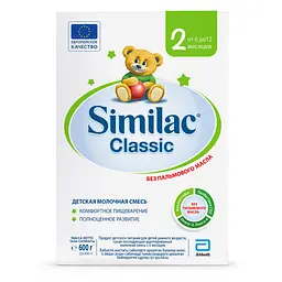 Суха молочна суміш Similac Classic 2, 600 г - мініатюра 2
