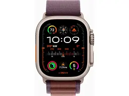 Смарт-годинник Apple Watch Ultra 2 GPS + Cellular 49mm Titanium Case with Indigo Alpine Loop - Medium (MRET3)