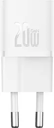 Зарядний пристрій Baseus GaN5 Fast Charger mini 1C 20W EU white (CCGN050102) - мініатюра 2