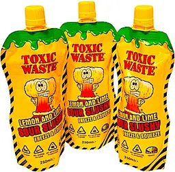 Напій Toxic Waste Lemon & Lime Sour Slushy 250 мл - мініатюра 4