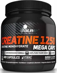Креатин Creatine 1250 Mega Caps, 400 капсул Olimp fit0016126