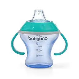 Поїлка непроливайка з м'яким носиком 3+ 180 мл BabyOno М'ятний - мініатюра 2