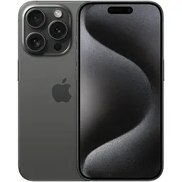 Apple iPhone 15 Pro 128 GB Black Titanium (Grade A) Seller Refurbished