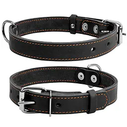 Нашийник "CoLLaR" одинарний (ширина 25мм довжина 38-50см) чорний