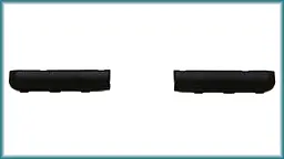 Кришка петель Lenovo IdeaPad 5-15ALC05 5-15IIL05 5-15ARE05 5-15ITL05 5-15IAL7 5-15ABA7 BLACK
