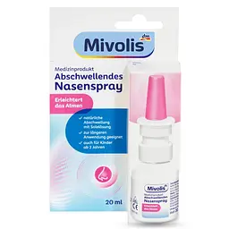 Назальний спрей від закладеності носа Mivolis Abschwellendes Nasenspray 20 мл