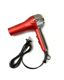 Фен для укладання волосся XPRO GM-1786 з концентратором червоний (40550-GM-1786_257) - мініатюра 4