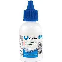 Малахитовый зеленый Rikka для лечения аквариумных рыбок 50 мл