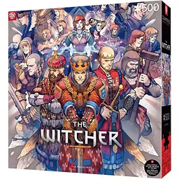 Пазл класичний GoodLoot The Witcher Northern Realms 500 елементів (5908305246756) - мініатюра 2