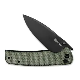 Ніж складаний туристичний Sencut Sachse, (8.8 см) 9Cr18MoV / Micarta зелений - мініатюра 6