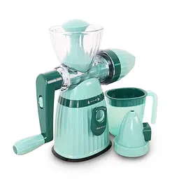 Соковижималка ручнfMLY-662 Hand Juicer Ice Cream, Meileyi Бірюзовий 84796 - мініатюра 2