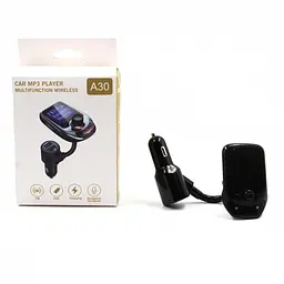 FM модулятор A30 BT ∙ Автомобільний трансмітер з екраном ∙ Bluetooth ∙ USB - мініатюра 2