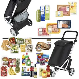 Сумка-візок ShoppingCruiser 3 Wheels Black (604349) - мініатюра 9