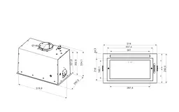 Витяжка Whirpool WCT3 63F LTX (повновбудована) - мініатюра 5