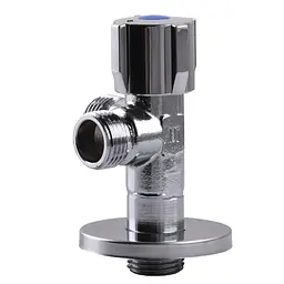 Кран кульовий кутовий подвійний Selba 1/2″х 1/2″х1/2″ Double (SL1588) - мініатюра 3