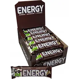Енергетичні батончики, GoOn ENERGI Guarana — 24 × 50 г Snickers